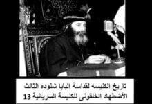 تاريخ الكنيسه لقداسة البابا شنوده الثالث 13 الأضطهاد الخلقدونى للكنيسة السريانية
