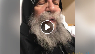 انبا ارسانيوس عاشق الطقس الكنسي