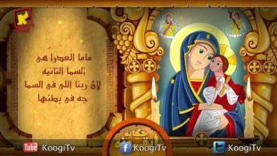 حكاية أيقونة - العذراء مريم - قناة كوجى القبطية الأرثوذكسية