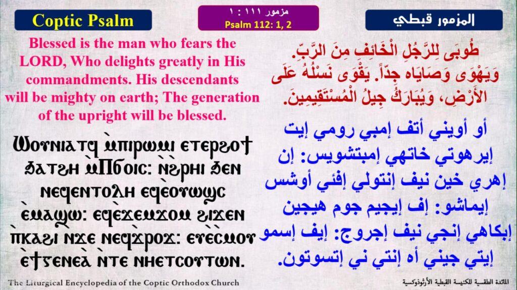 قطمارس قراءات الأيام لشهر بابة المبارك "Katameros Days Readings for the Month of Babah"